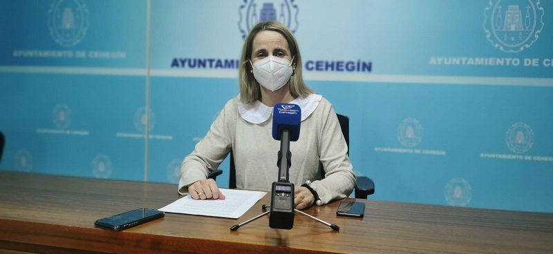 La alcaldesa  informa sobre la situación del Covid en Cehegín