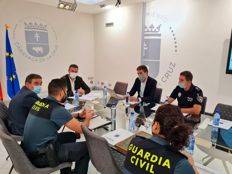 Guardia Civil y Policía Local refuerzan el número de efectivos del operativo especial de vigilancia contra los robos en pedanías y diseminados de Caravaca