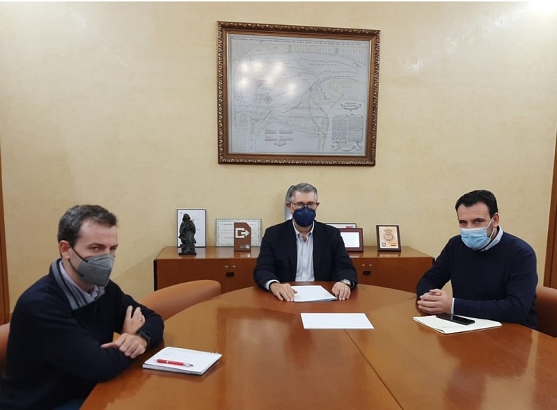El alcalde de Cehegín  ha mantenido una reunión de trabajo con el Presidente de la Confederación Hidrográfica del Segura.