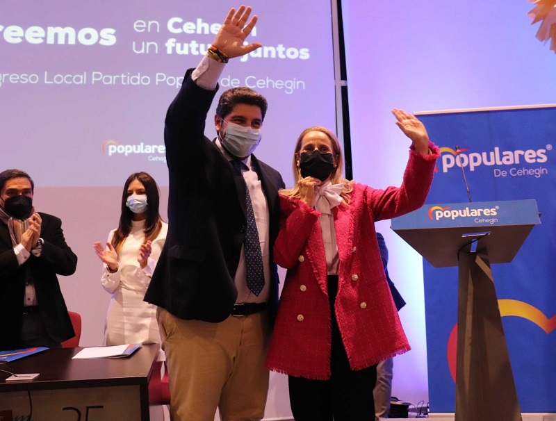 Alicia del Amor Galo, elegida nueva presidenta del Partido Popular de Cehegín