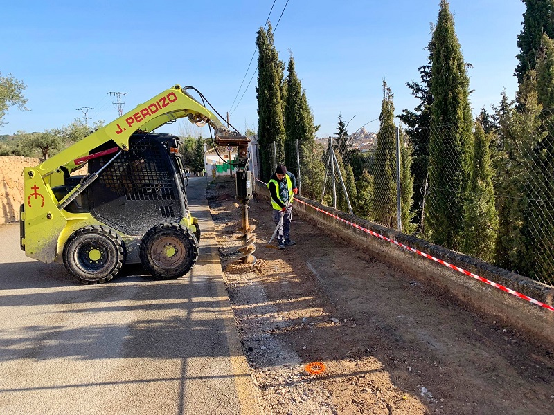 El Ayuntamiento de Caravaca crea un sendero peatonal para favorecer la llegada a pie y en bicicleta hasta las Fuentes del Marqués