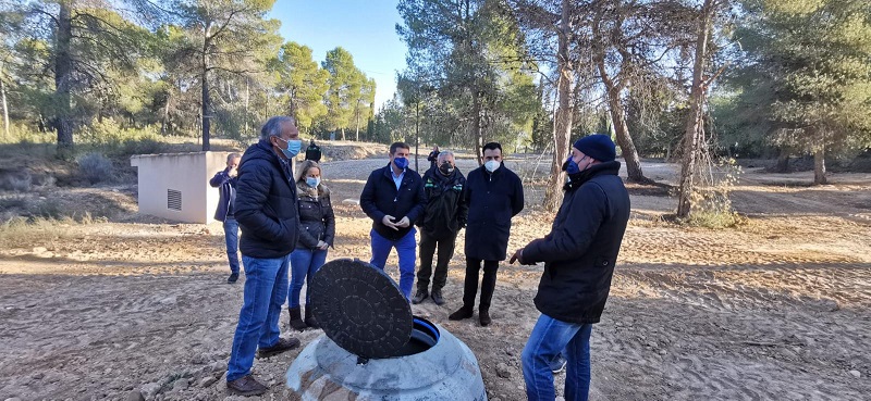 La Comunidad construye un depósito de agua en el albergue de Coto Real de Cehegin, para abastecimiento y lucha contra incendios