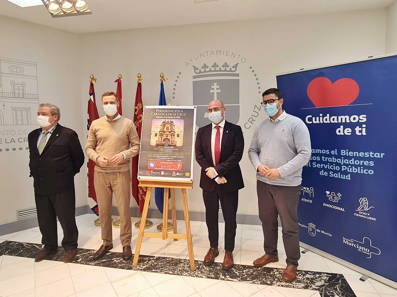 Centenares de profesionales del Servicio Murciano de Salud peregrinarán a Caravaca de la Cruz