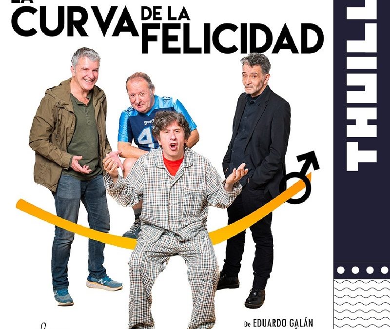Gabino Diego protagoniza este sábado en Caravaca la comedia ‘La curva de la felicidad’
