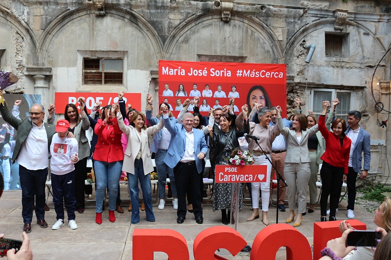 Pepe Vélez: “El PSOE es el único que puede asegurar el progreso que necesita la Región de Murcia”
