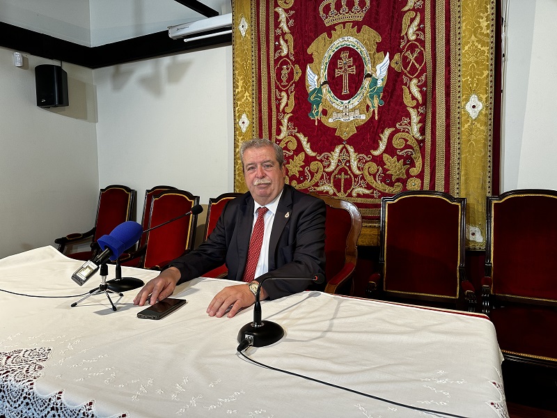 Luis Melgarejo Armada, reelegido hermano mayor de la Cofradía de la Vera Cruz de Caravaca