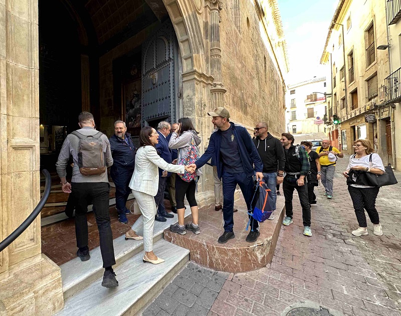 Los turoperadores de viaje más destacados de Italia se desplazan a Caravaca dentro de las acciones de lanzamiento y promoción del Año Jubilar 2024