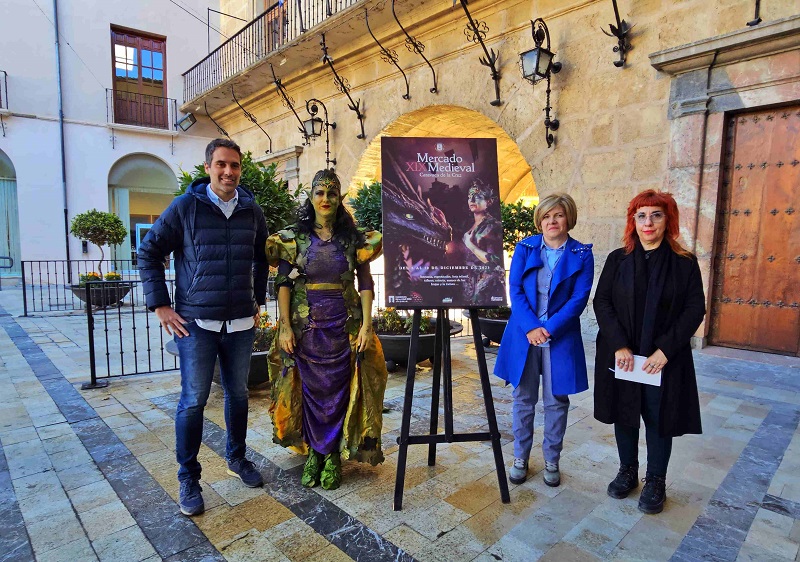 Caravaca vivirá este año cinco días de Mercado Medieval con la participación de más de 200 artesanos y una veintena de grupos de animación