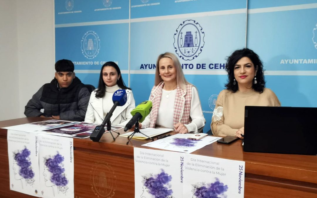 Cehegín se une contra la violencia de género.