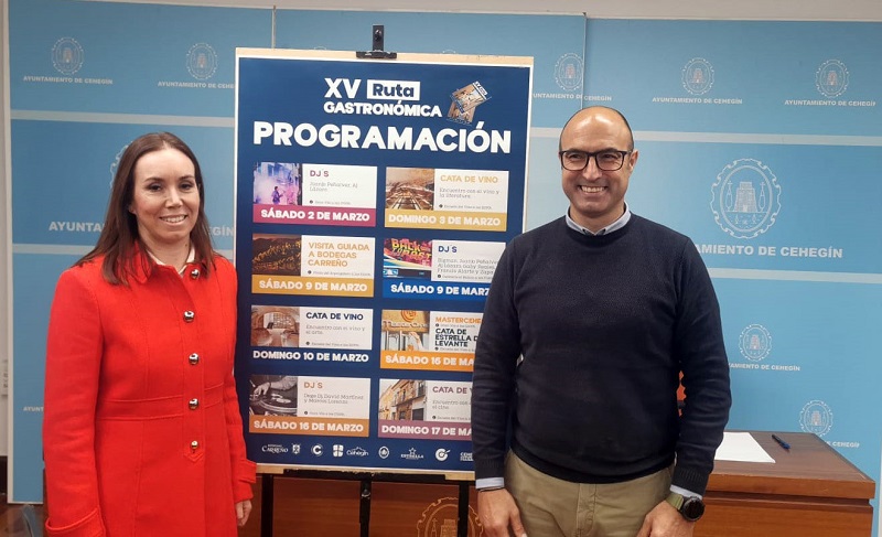 Ruta Gastronómica de Cehegín: Avance del Programa de Actividades