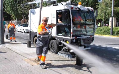 El Ayuntamiento de Caravaca refuerza los medios humanos y materiales del plan de limpieza viaria de las fiestas patronales