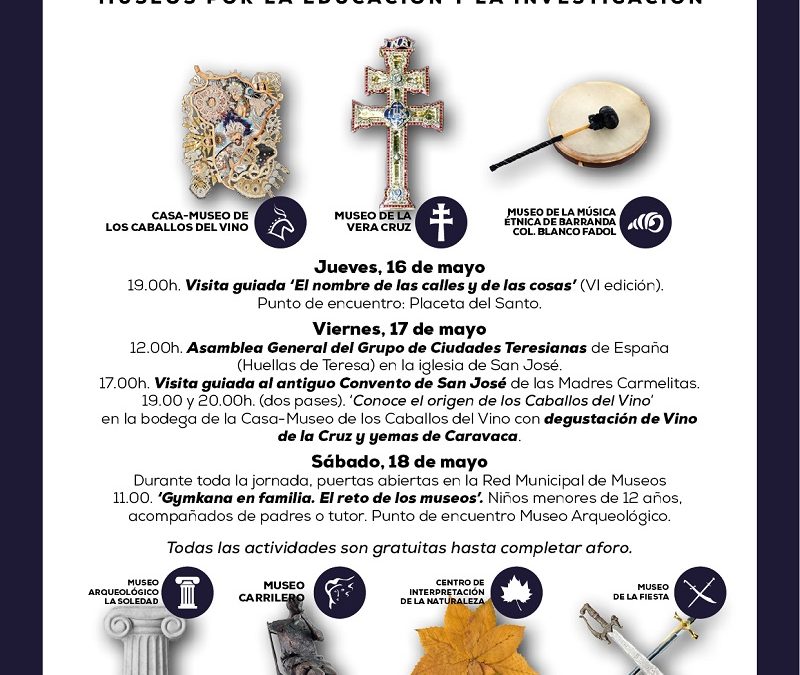 Caravaca celebra el ‘Día Internacional de los Museos’ con una programación especial