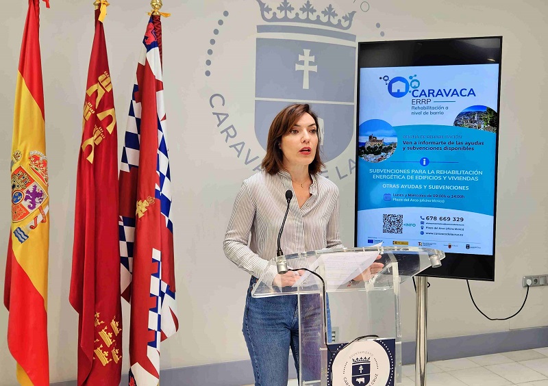 Abierta la convocatoria para solicitar ayudas destinadas a la rehabilitación y mejora de la eficiencia energética en viviendas de Caravaca