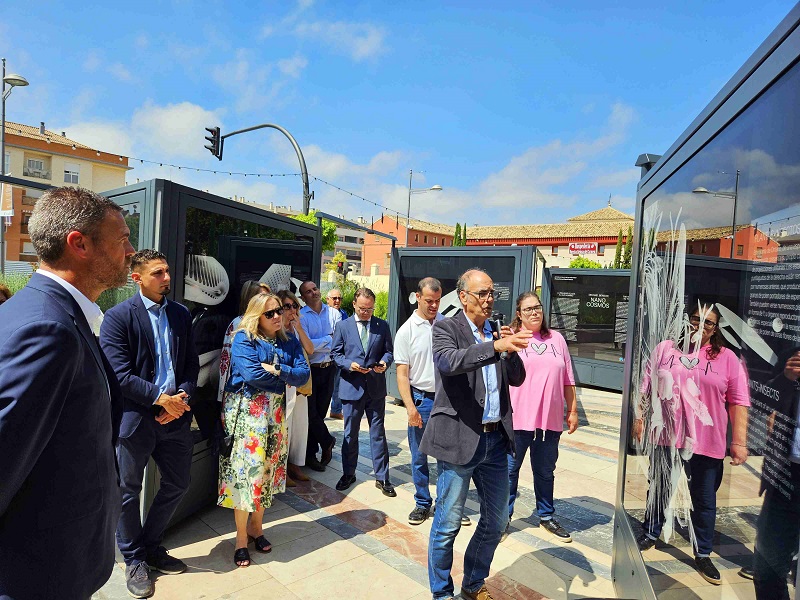 La exposición ‘Nanocosmos’ muestra en la Plaza San Juan de la Cruz la belleza y complejidad de la fauna y la flora invisible al ojo humano