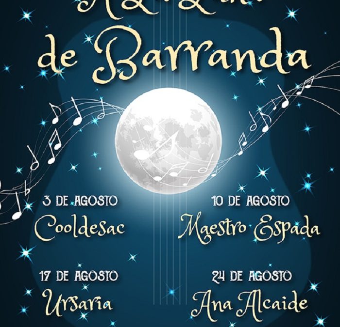 El concierto de música celta a cargo de la banda ‘Cooldesac’ abre este sábado el ciclo ‘A la luna de Barranda’