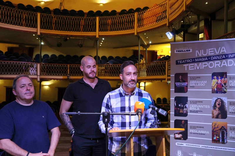 El Teatro Thuillier de Caravaca estrena programación para el último trimestre del año con seis espectáculos