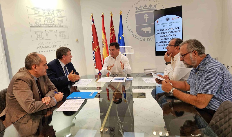 Representantes de los consejos escolares de la Región de Murcia se darán cita en Caravaca en su vigésimo encuentro