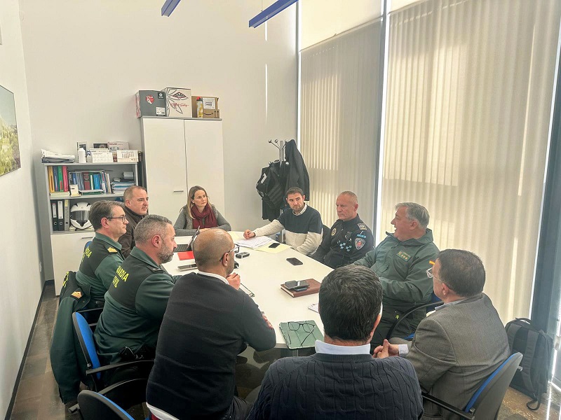 La Alcaldesa de Cehegín solicita unidades especiales de robos para reforzar la seguridad en el municipio