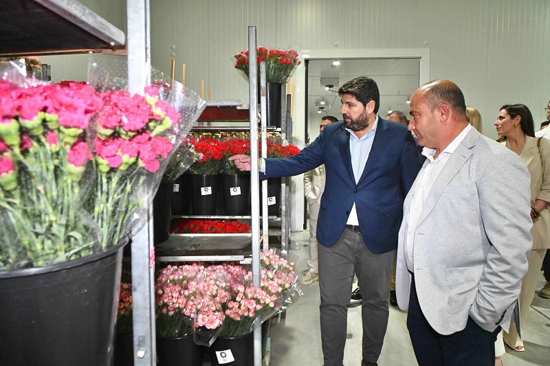 La Región de Murcia es la cuarta comunidad en exportación de flores y plantas y ya llega a 81 países