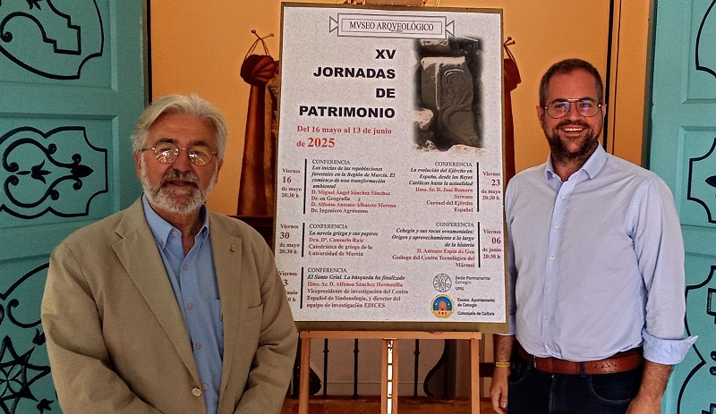 Cehegín presenta las XV Jornadas de Patrimonio