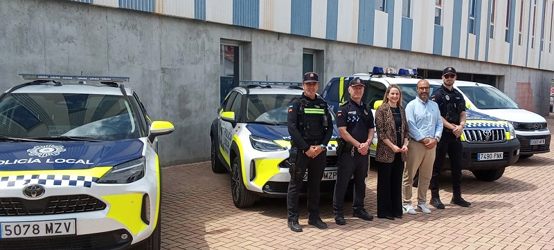 Cehegín renueva la flota de vehículos municipales con nuevas incorporaciones para Policía Local y Obras y Servicios