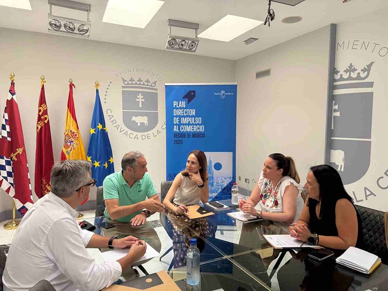 El Ayuntamiento de Caravaca participa en la elaboración del Plan Director de Impulso al Comercio de la Región de Murcia