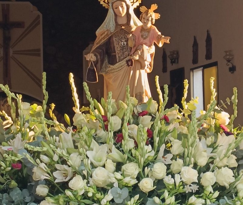 La pedanía de La Carrasquilla celebra este fin de semana sus fiestas en honor a la Virgen del Carmen