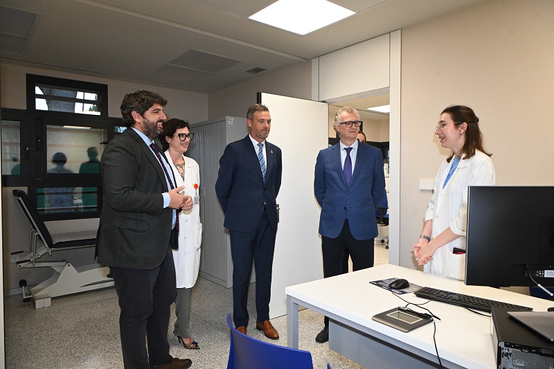 El Gobierno regional amplía el Hospital de Día y las Consultas Externas de Caravaca de la Cruz