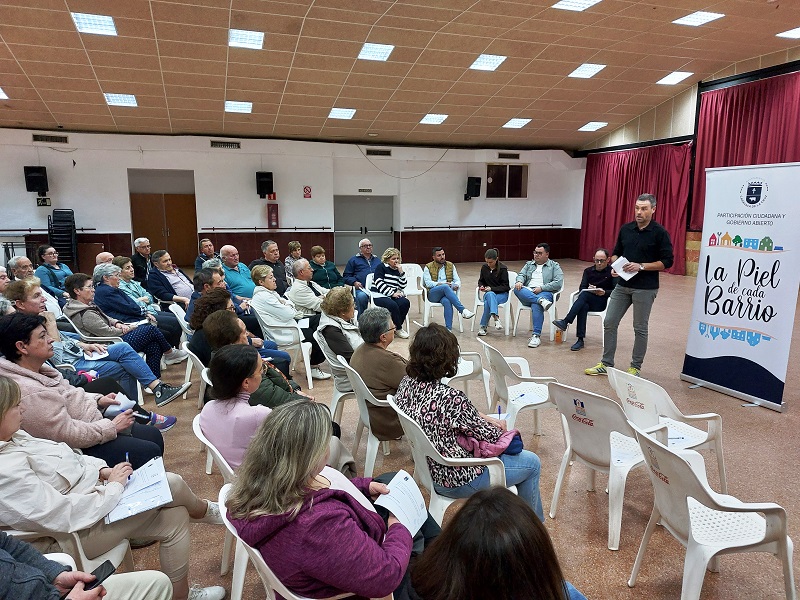 El Ayuntamiento continúa en Barranda las reuniones de ‘La piel de cada barrio’ para escuchar las propuestas de los vecinos