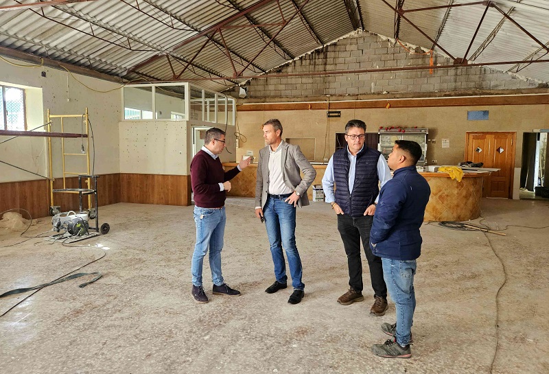 La pedanía de Pinilla contará antes fin de año con un centro social renovado y adaptado a las necesidades vecinales
