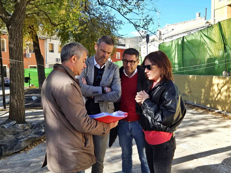 El Ayuntamiento de Caravaca reforma la Plaza del Egido del Barrio de San Francisco con una inversión de 86.000 euros