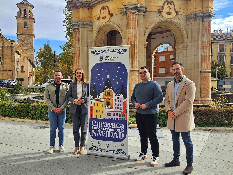 La programación ‘Caravaca, juntos soñamos la Navidad’ reúne más de un centenar de actividades en el casco urbano y pedanías