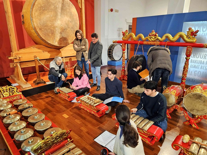 Los conservatorios de Caravaca y Murcia hacen sonar los instrumentos del Museo de Música de Barranda