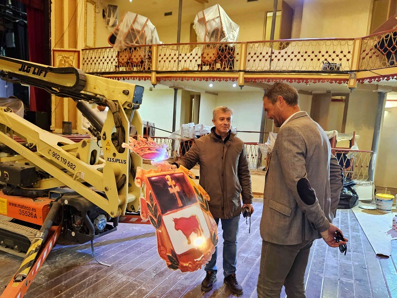 El Ayuntamiento de Caravaca dota al Teatro Thuillier de un moderno sistema contra incendios