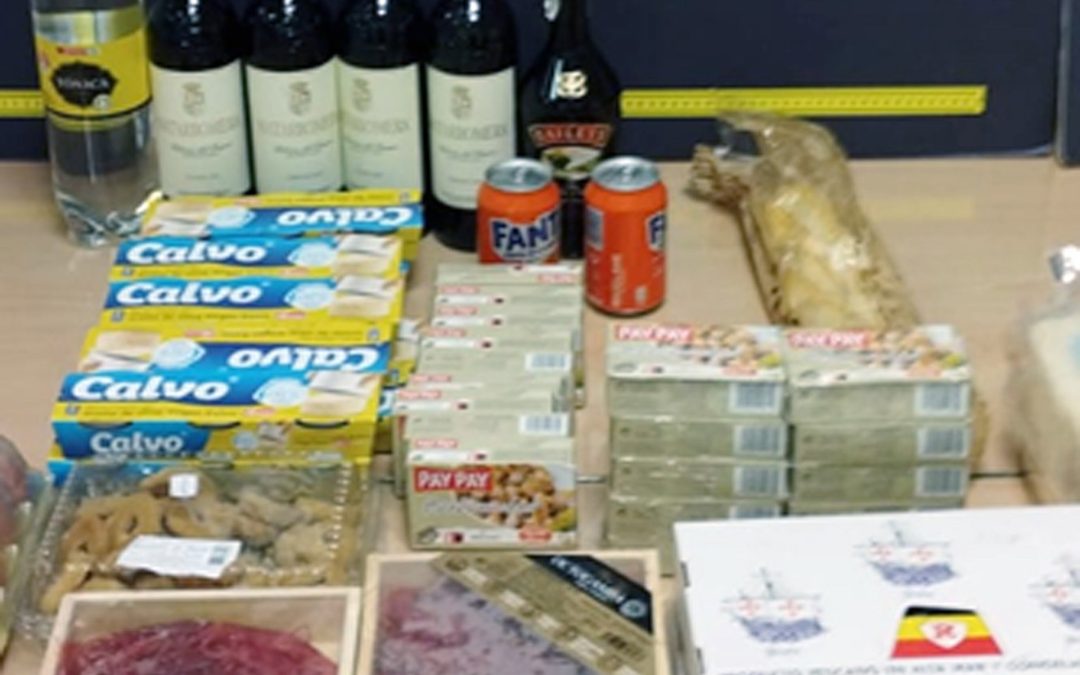 Detenidos dos experimentados delincuentes por 8 hurtos en supermercados de la comarca del Noroeste