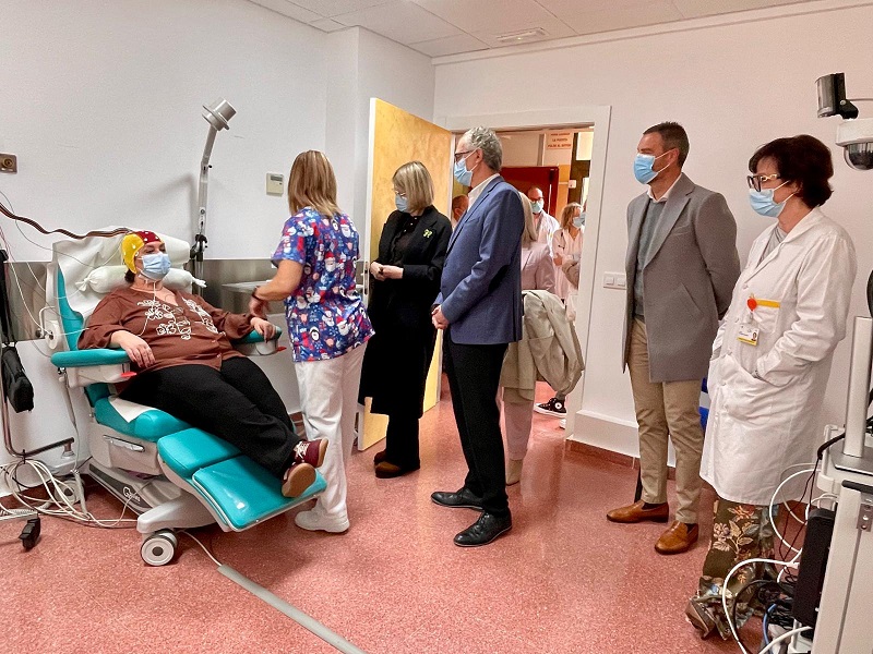 El hospital de Caravaca de la Cruz es pionero en la implantación de la videoconsulta de electroencefalograma