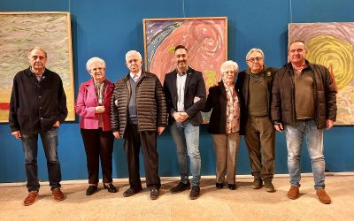 La sala de la Compañía de Jesús acoge una nueva exposición dedicada al artista caravaqueño Antonio Martínez Torres