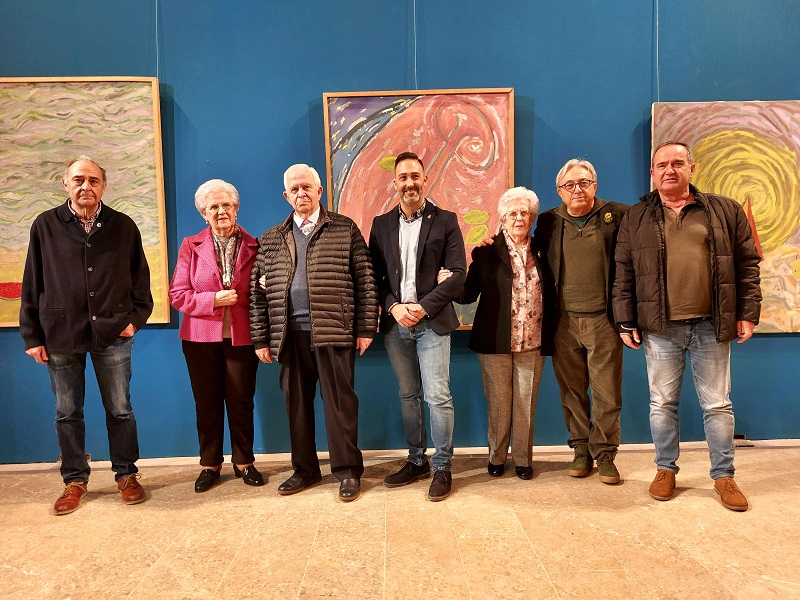 La sala de la Compañía de Jesús acoge una nueva exposición dedicada al artista caravaqueño Antonio Martínez Torres