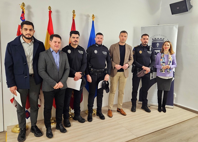 Dos agentes se incorporan a la plantilla de la Policía Local de Caravaca