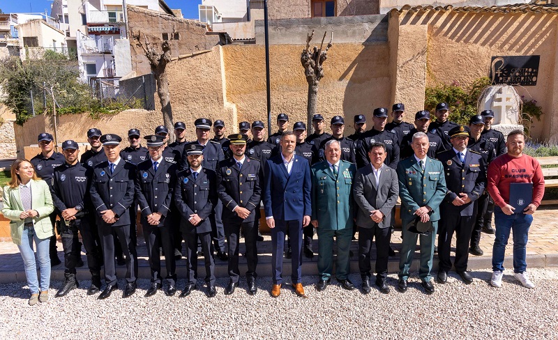 El Ayuntamiento de Caravaca reconoce la labor de la Policía Local y Protección Civil en dos intervenciones ejemplares