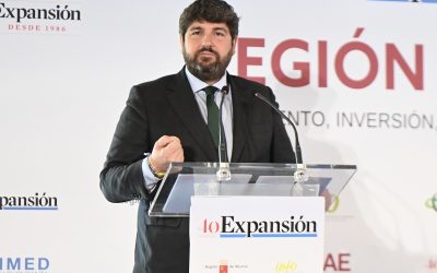 López Miras: “Estamos entre las comunidades que más crecen, más empleo crean y más exportan”