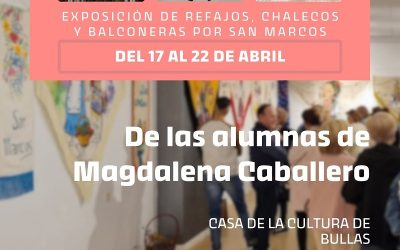 Exposición de indumentaria tradicional de San Marcos en la Casa de Cultura de Bullas