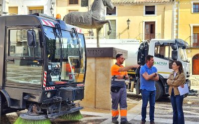 El Ayuntamiento de Caravaca activa un amplio dispositivo especial de limpieza y recogida de residuos para las fiestas patronales 2026